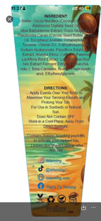 CocoGlow Creamy Coconut 200ml bottle