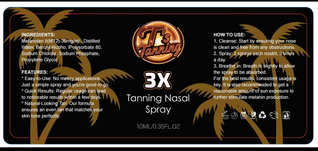 🍭 DRUMSTICK FLAVORED 3X TANNING NASAL SPRAY🍭