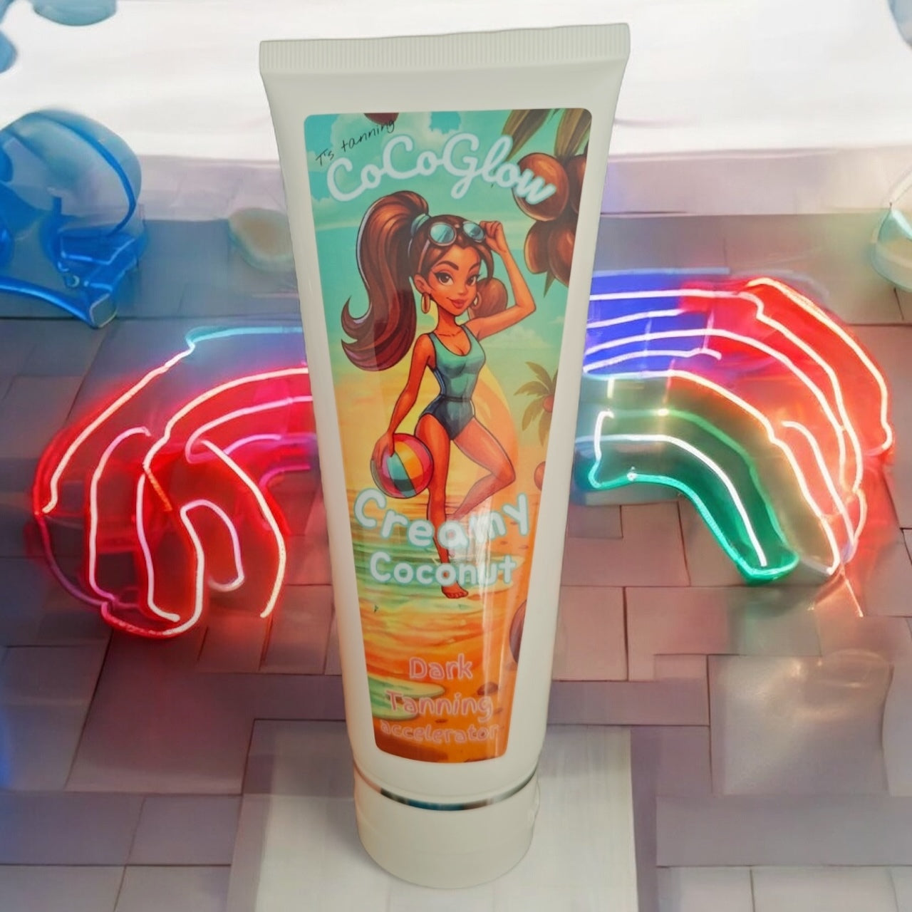 CocoGlow Creamy Coconut 200ml bottle